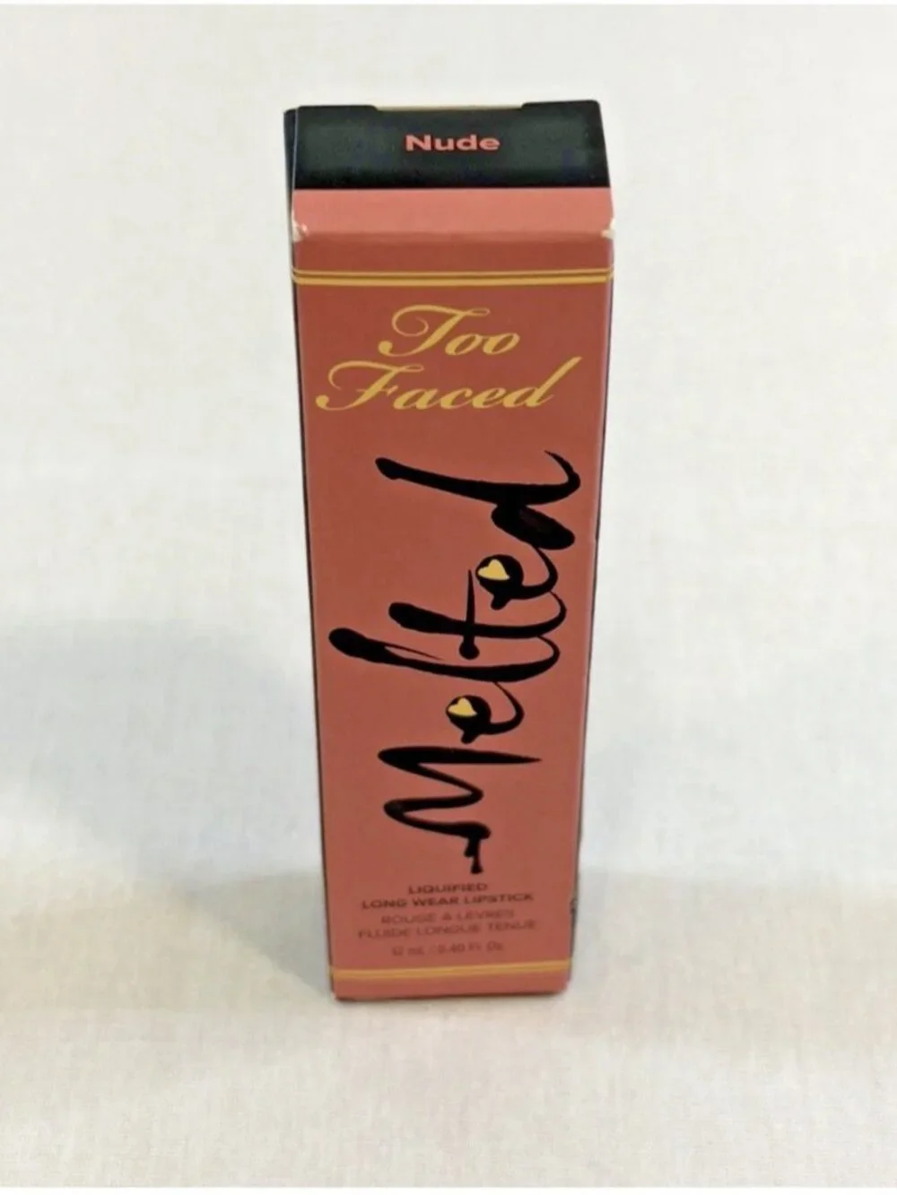 Too Faced Melted Liquified Long Wear Lipstick NUDE 2014 RARE